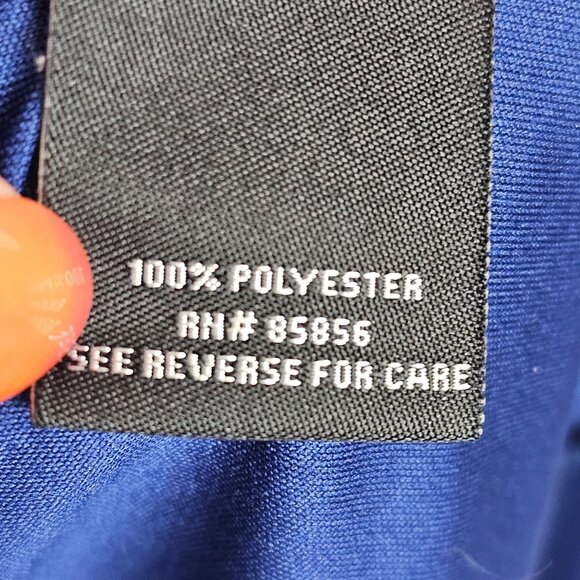 Mens XL Activewear Athlesiure Running Gym Blue GSX Lightweight Sweater Jacket - Picture 13 of 14